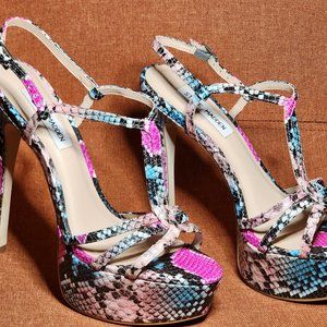 Steve Madden leather Stillettos